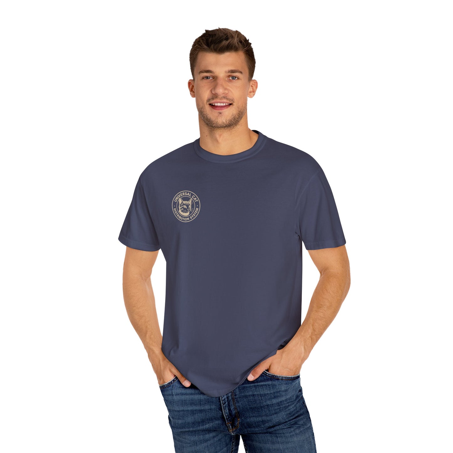 Cat Lover's Garment-Dyed T-Shirt - My Cat Brings Me Gifts, Funny Pet Owner Gift, Cute Cat Shirt, Animal Lover Tee, Unique Gift Idea