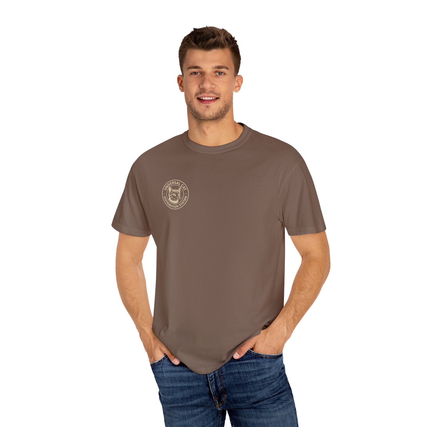 Cat Lover's Garment-Dyed T-Shirt - My Cat Brings Me Gifts, Funny Pet Owner Gift, Cute Cat Shirt, Animal Lover Tee, Unique Gift Idea