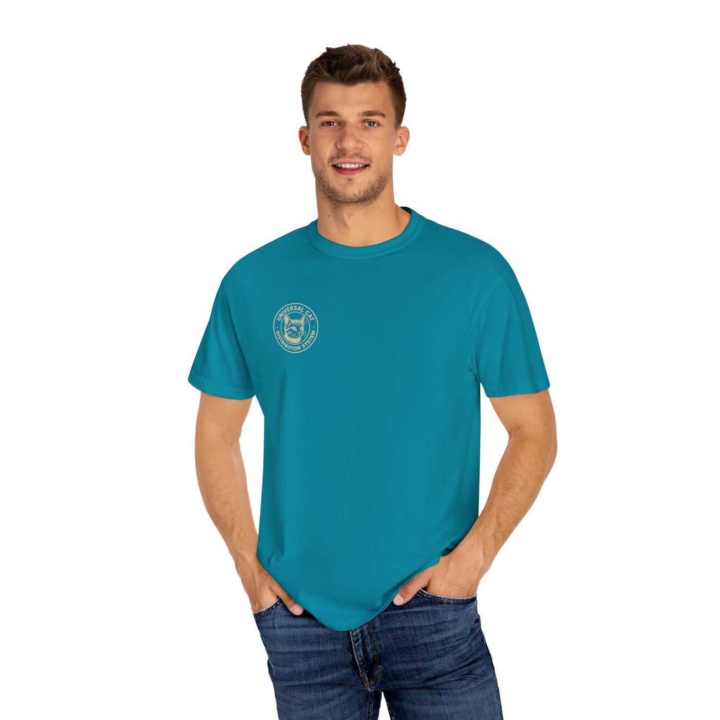 Cat Lover's Garment-Dyed T-Shirt - My Cat Brings Me Gifts, Funny Pet Owner Gift, Cute Cat Shirt, Animal Lover Tee, Unique Gift Idea