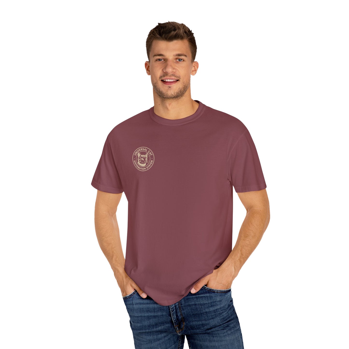 Cat Lover's Garment-Dyed T-Shirt - My Cat Brings Me Gifts, Funny Pet Owner Gift, Cute Cat Shirt, Animal Lover Tee, Unique Gift Idea
