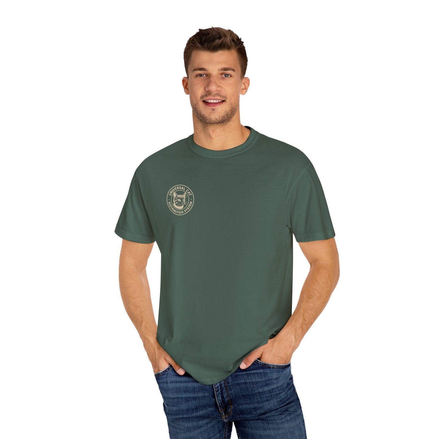 Cat Lover's Garment-Dyed T-Shirt - My Cat Brings Me Gifts, Funny Pet Owner Gift, Cute Cat Shirt, Animal Lover Tee, Unique Gift Idea