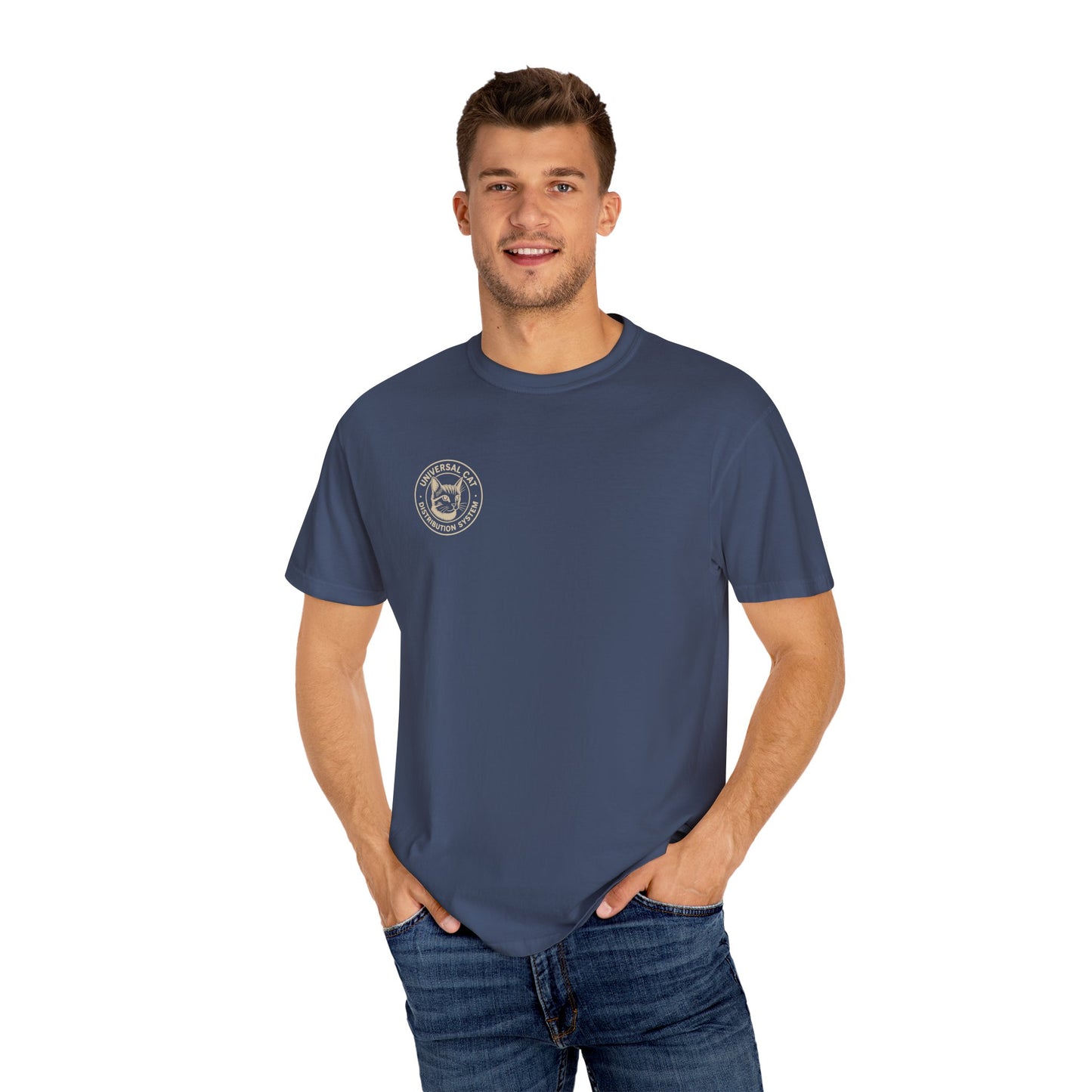 Cat Lover's Garment-Dyed T-Shirt - My Cat Brings Me Gifts, Funny Pet Owner Gift, Cute Cat Shirt, Animal Lover Tee, Unique Gift Idea