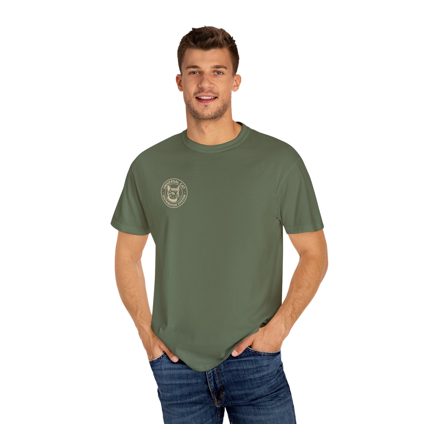 Cat Lover's Garment-Dyed T-Shirt - My Cat Brings Me Gifts, Funny Pet Owner Gift, Cute Cat Shirt, Animal Lover Tee, Unique Gift Idea
