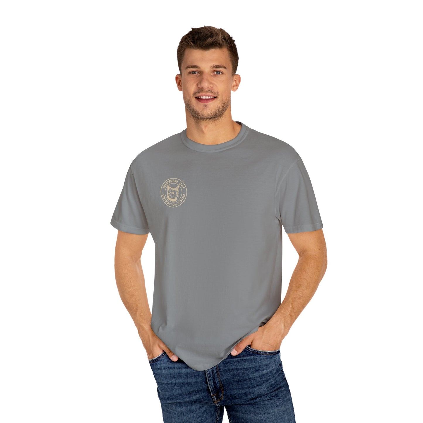 Cat Lover's Garment-Dyed T-Shirt - My Cat Brings Me Gifts, Funny Pet Owner Gift, Cute Cat Shirt, Animal Lover Tee, Unique Gift Idea