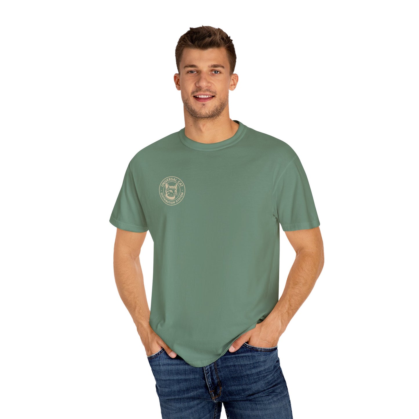 Cat Lover's Garment-Dyed T-Shirt - My Cat Brings Me Gifts, Funny Pet Owner Gift, Cute Cat Shirt, Animal Lover Tee, Unique Gift Idea