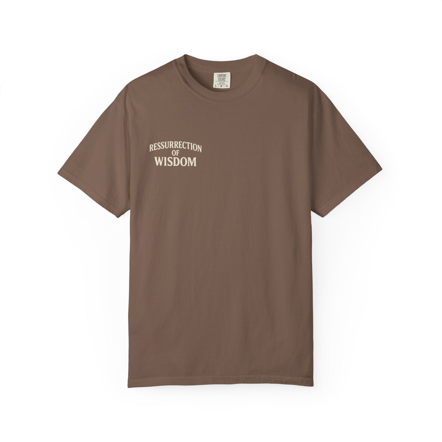 Unisex Garment-Dyed T-Shirt - ROW| Christ is My Firm Foundation