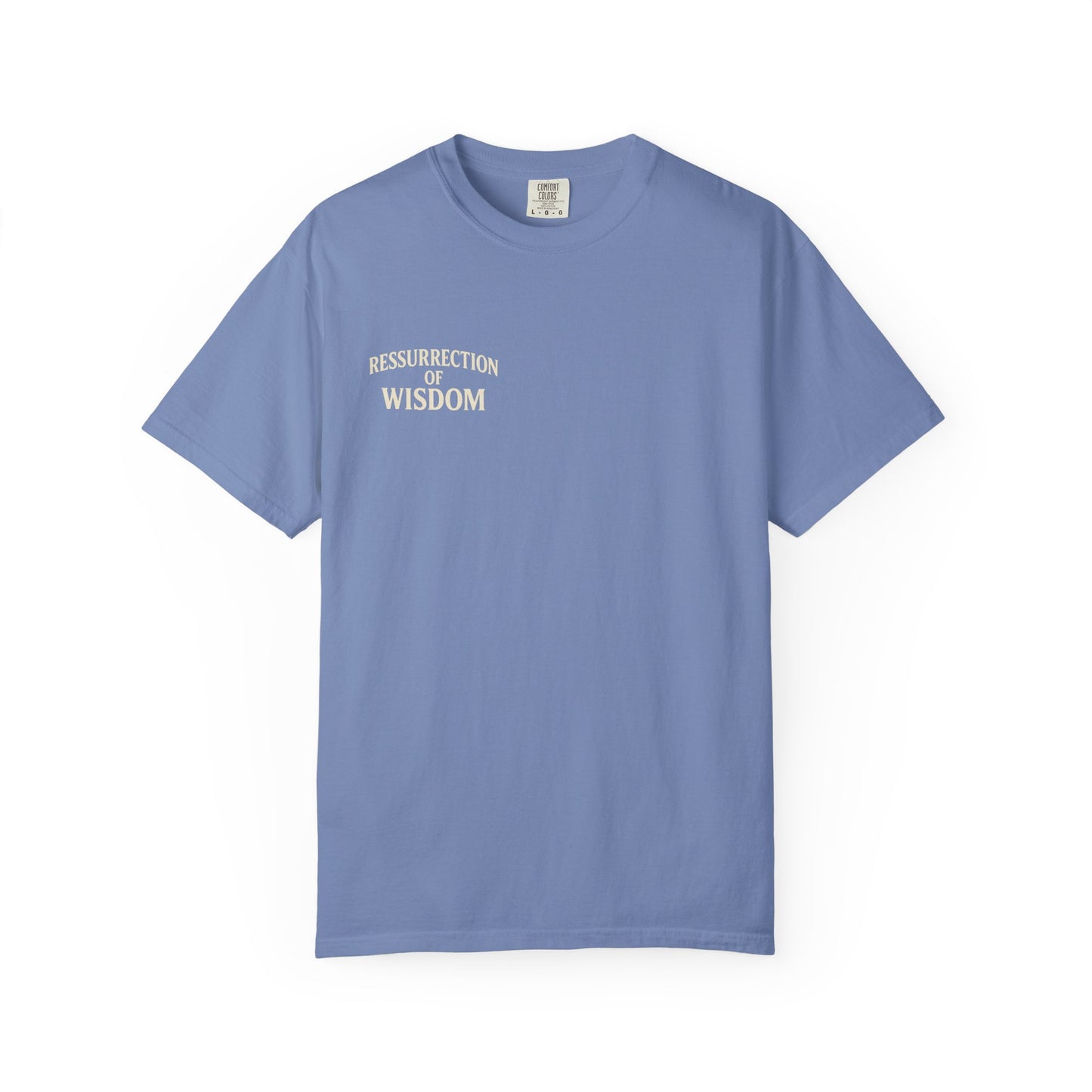 Unisex Garment-Dyed T-Shirt - ROW| Christ is My Firm Foundation