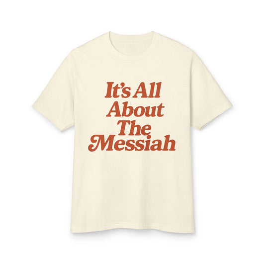 Messiah Message Unisex Heavyweight T-Shirt – Wear Your Faith Boldly